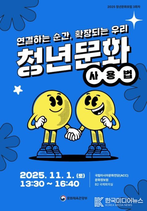 2025년 제3차 청년문화포럼 포스터