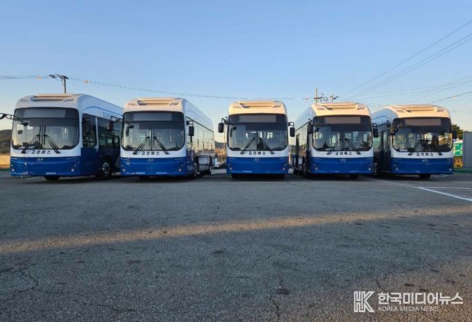 전기 저상버스 도입 11월 3일부터 운행