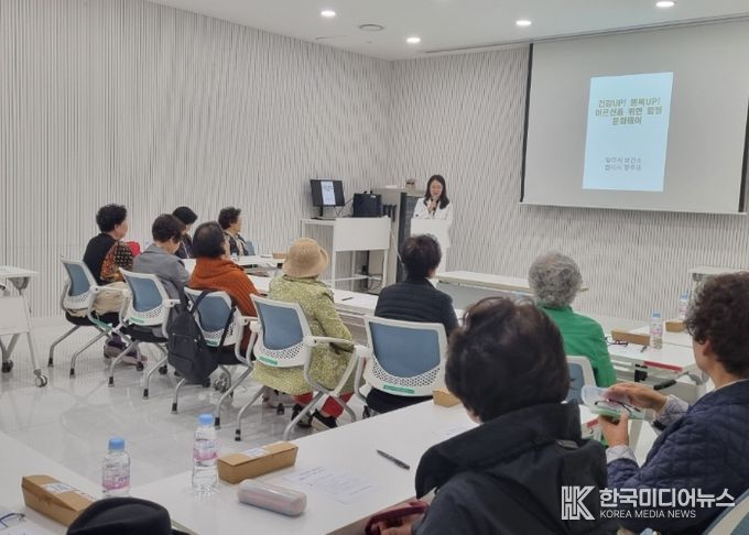 양주시보건소, 서부권 방문건강 관리사업 어르신 대상 사회·문화 프로그램 운영