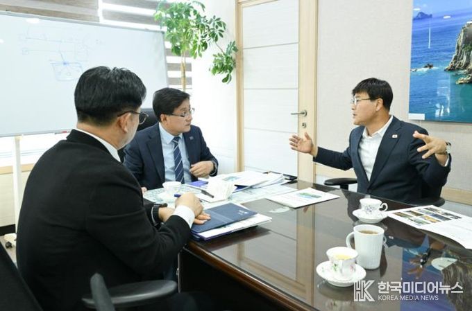 2025.10.28. 변광용 거제시장, 김성환 기후에너지환경부 장관 면담