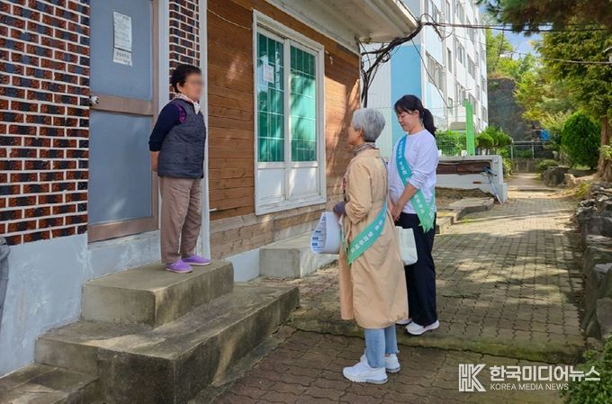 인구주택총조사 설명 및 조사협조요청 사진