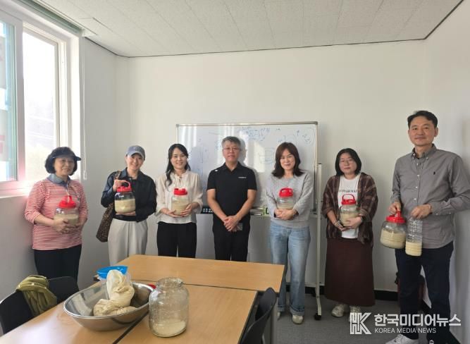 외포 바다마을 작은도서관, 외포막걸리와 함께 막걸리만들기 체험 행사 운영