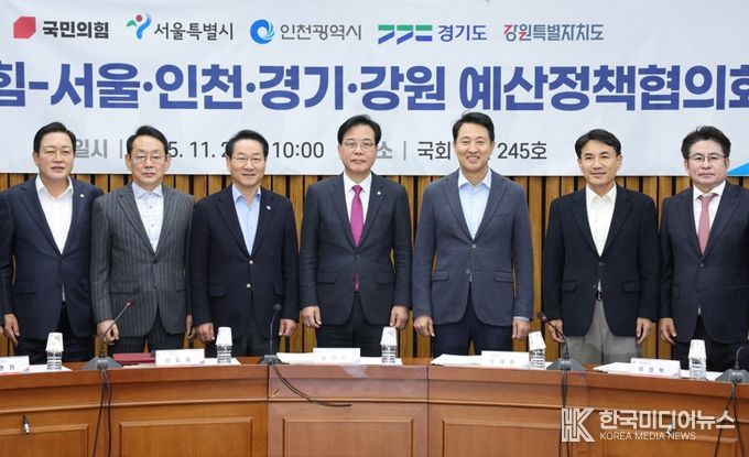 김진태 강원도지사, 국민의힘 예산정책협의회서 강원특별법 3차 개정 등 주요 현안 건의