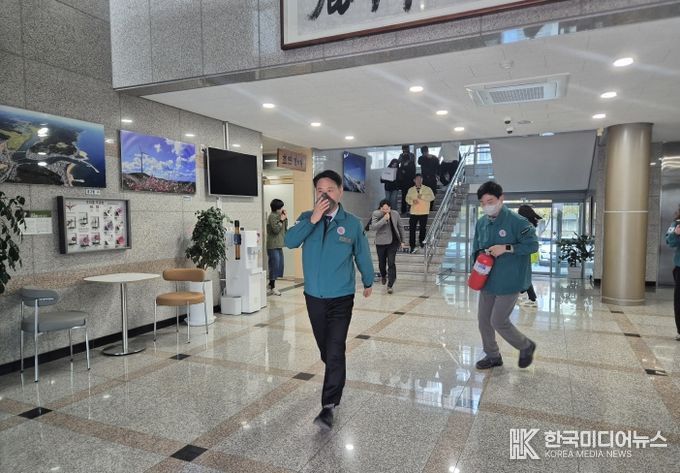 2025년 화재 대비 민방위 훈련 실시