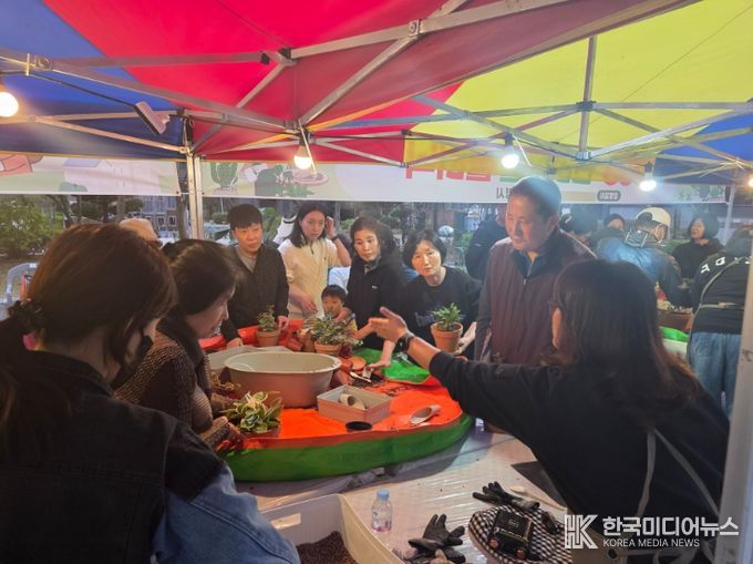 통영시, 찾아가는 반려식물 원예 체험