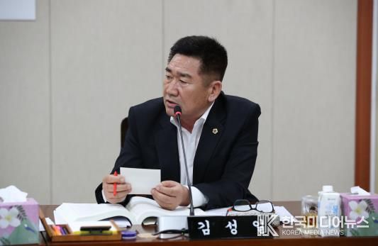 김성일 전라남도의원, ‘자원봉사자 등록률 대비 활동률 10.8% 불과, 활성화 대책 시급’