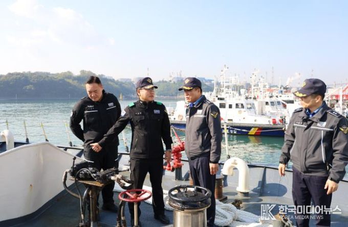 울산해경, 동절기 해양사고 대비 현장 점검 실시
