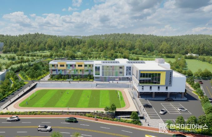 (가칭)오등봉초등학교 조감도