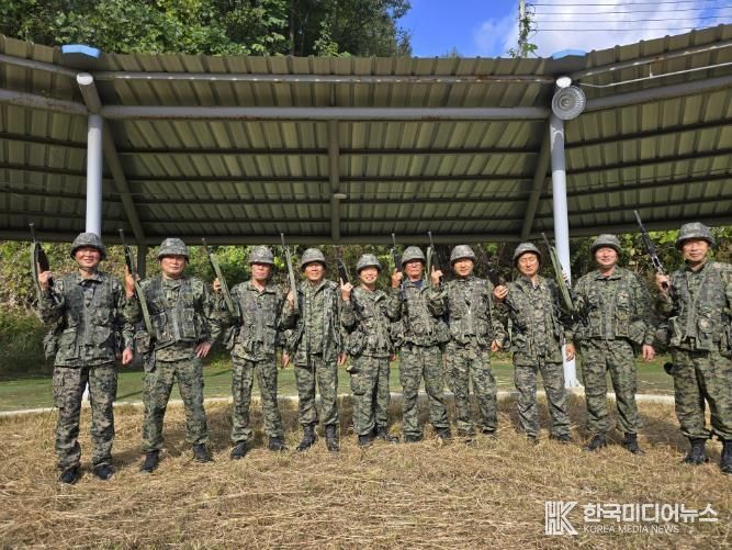 산청 특전예비군 중대, 입영훈련 실시