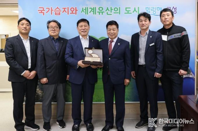 “KBO 허구연 총재, 경남 고성군 방문”