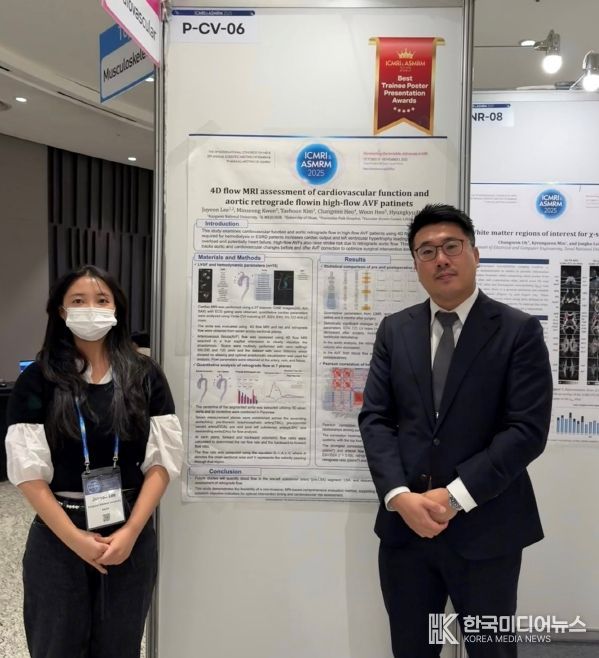 제13회 국제자기공명영상학회 우수 포스터상 수상
