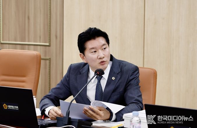 발언하는 최진혁 의원