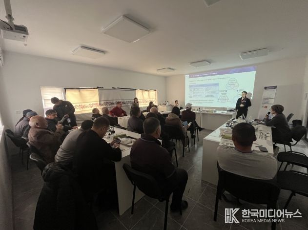 충북내수면산업연구소, 키르기스스탄에 양식 기술 전수