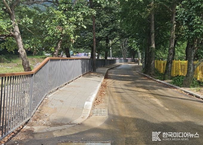 삼상리 취약계층 도로정비사업