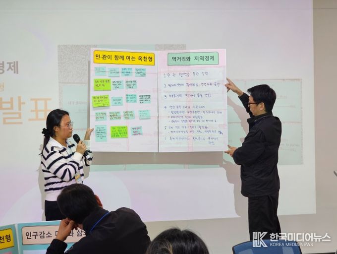 옥천군 공동의제발굴 민관 합동워크숍