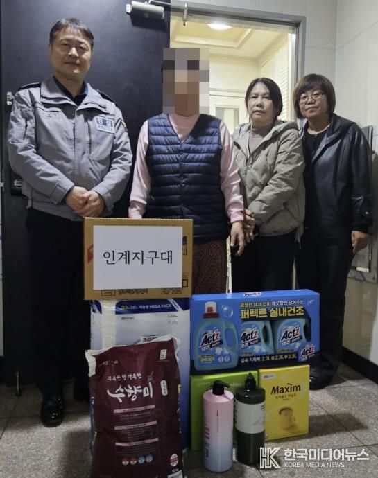 수원시 팔달구 인계지구대, 관내 취약계층에 나눔 활동 펼쳐