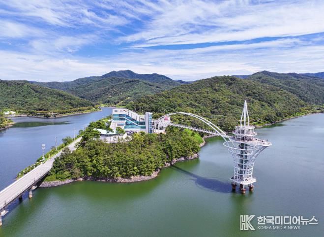 칠갑타워 전경 사진