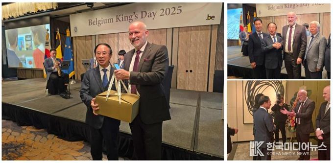 심 민 임실군수,‘ 벨기에 국왕의 날’ 초청 참석…우정 재확인