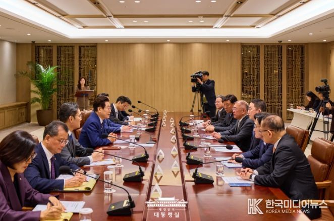 한미 관세협상 후속 민관 합동회의(대통령실)