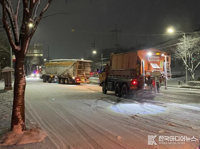 익산시, 겨울철 한파·폭설 대비 '이상 무'