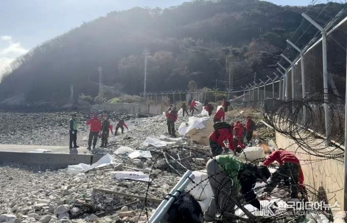 옹진군 대청면, 2025년 11월중 제2차 민·관·군 합동 환경정화행사