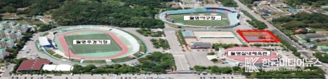 월명국민체육센터건립사업순항(위치도)