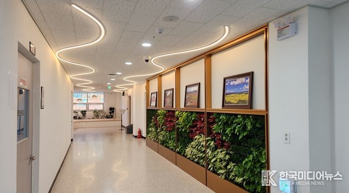 와수복합어울림센터 실내정원 추가조성사업 2층