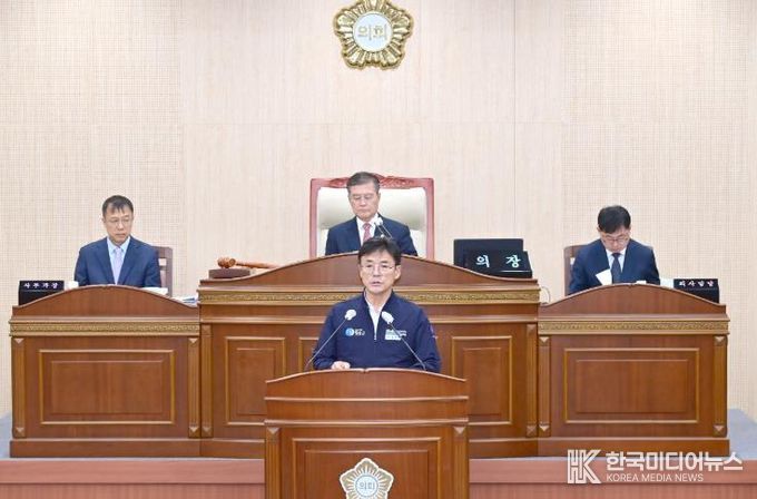 윤경희 청송군수, 시정연설 통해 내년도 비전 제시