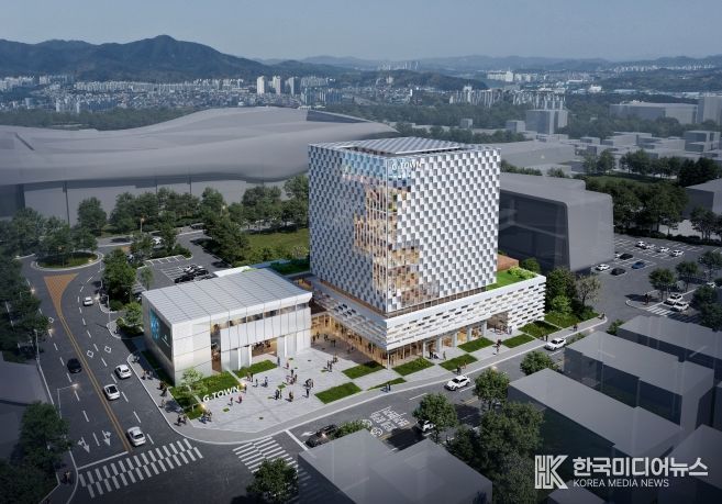 AI활용 첨단디지털문화콘텐츠 실증 공간 마련 (거점시설(첨단디지털문화콘텐츠 실증공간) 조감도)