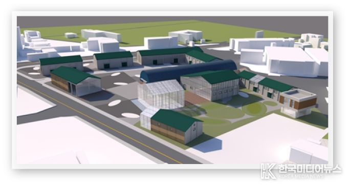 영암군 창업문화타운 조감도