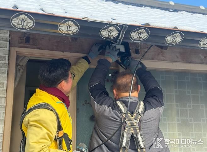 정화영 부안군 부군수, 혹한기 복지위기가구 현장 행정 실시