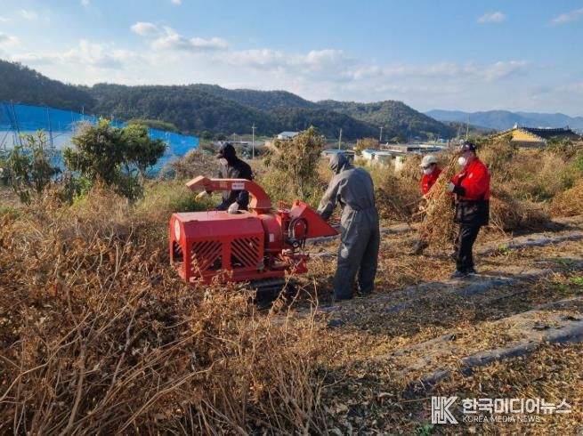 순천시, ‘영농부산물 일제 파쇄 주간’ 동참