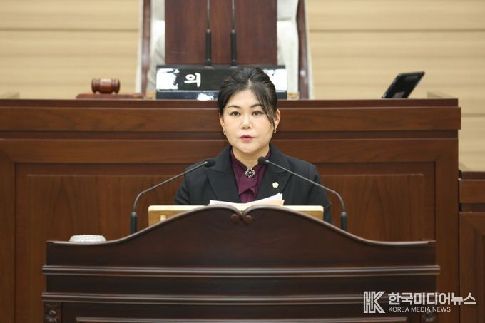 김미연의원, 전수관의 목적 외 사용·행정사무감사 불이행·운영관리 부실 등에 대한 책임 있는 조치 요구