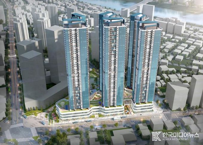 영등포1-12 재정비촉진구역 조감도