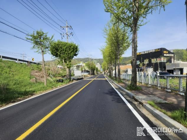 용인특례시 처인구 포곡읍이 지역내 10개 주요 도로 재포장 공사를 마무리했다.