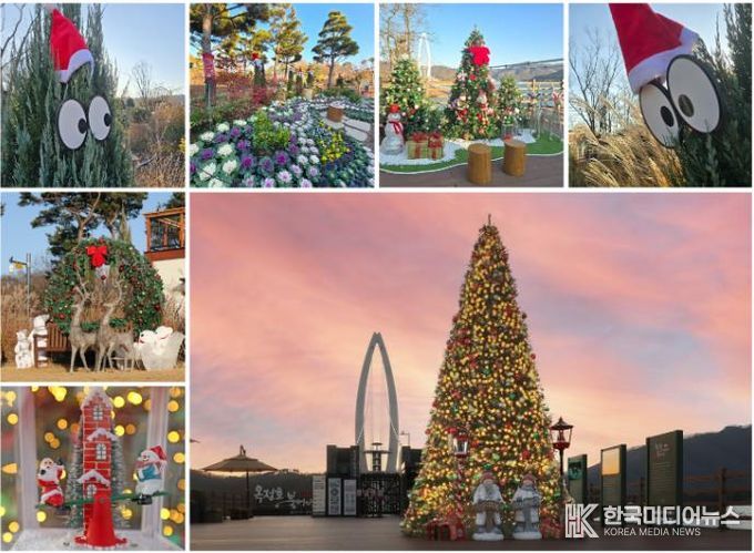 옥정호 출렁다리‧붕어섬 생태공원에도 ‘메리 크리스마스’…성탄 관광 저격