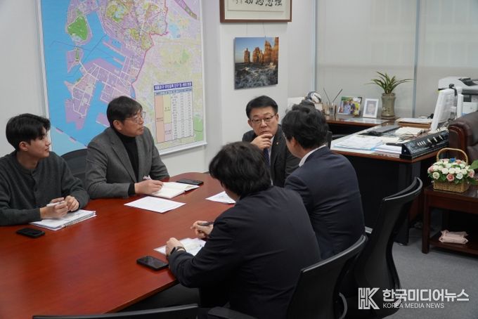 허종식 의원실-해양수산부 해상풍력 지원부두 확정 간담회