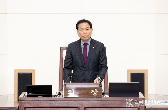 제292회 구미시의회 제2차 정례회 제2차 본회의 개회-박교상 의장