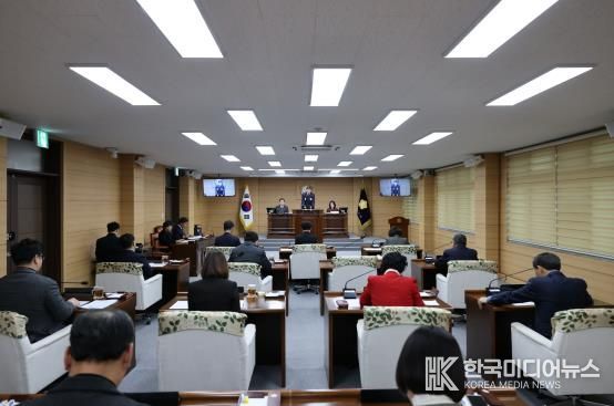 부여군의회, 제297회 정례회 마무리