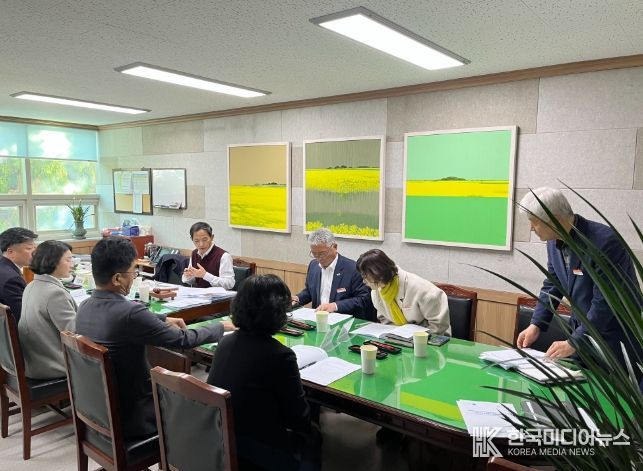 12일 개최된 2025년도 무안군융복합센터 운영위원회