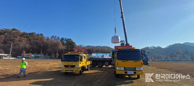 광양시, 동절기 도로제설 모의훈련 실시