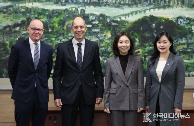 독일 콘라드 아데나워 재단 본부 부총재 접견