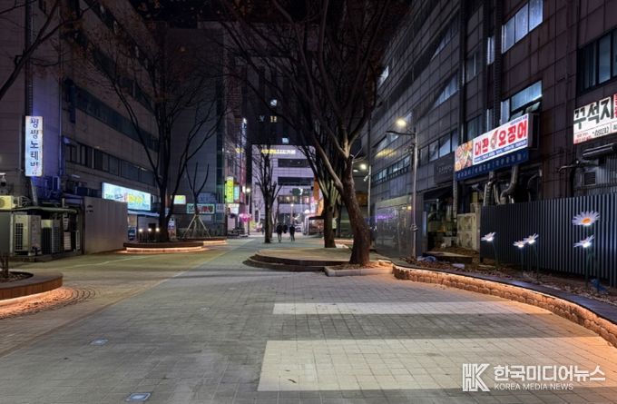 연수구, ‘연수동 야간 특화거리 조성사업(2차)’ 준공