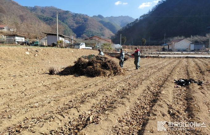 영농부산물 파쇄