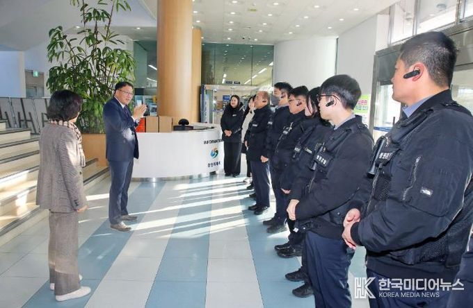 장금용 창원특례시장 권한대행, 연말 현장근무자 격려