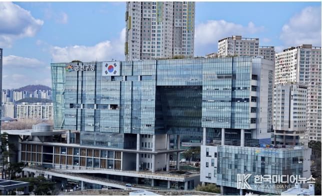 금천구청 종합청사 전경