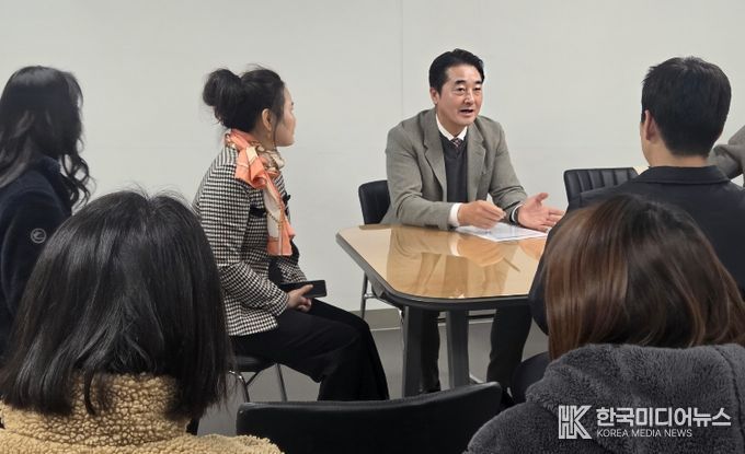 이상기 남구의장, 여천초 통학로 환경 개선 위한 학부모 간담회 개최