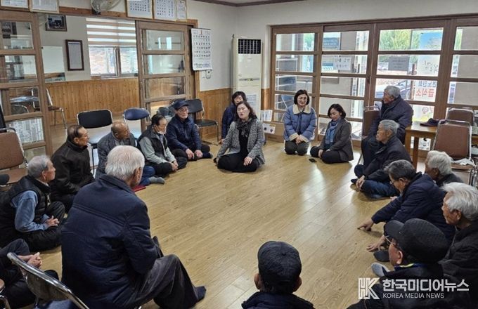 장흥 부산면, 2026년 신년맞이 경로당 순회방문