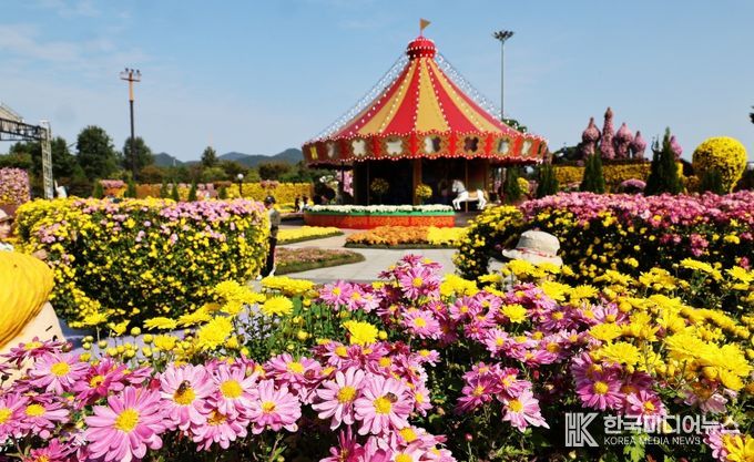 2025년 대한민국 국향대전 축제장 전경