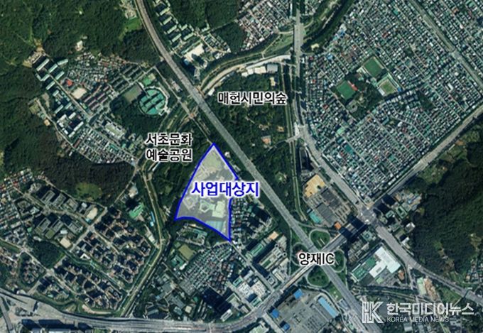 서초구 양재동 202 일원(NEO-PLATFORM) / 양재동 복합개발사업은 사전협상 진행 중으로 협상 진행과정에서 변경될 수 있음